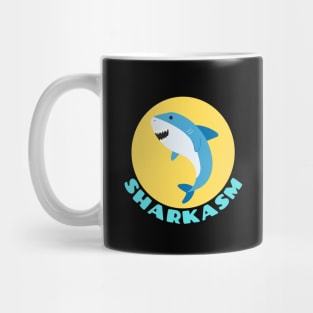 Sharkasm | Shark Pun Mug